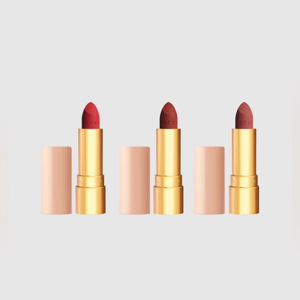 Gucci Rouge A Levres Mat Mini Lipstick Trio